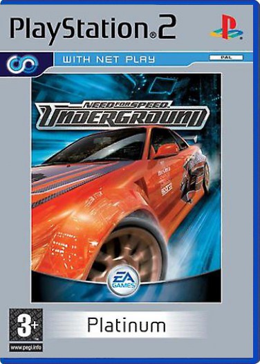 Need for Speed: Underground (Platinum) - Playstation 2 Games