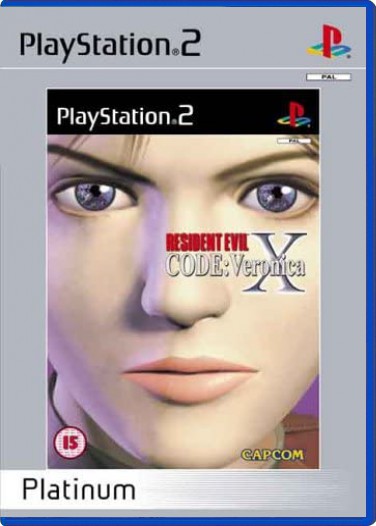 Resident Evil Code: Veronica X (Platinum) - Playstation 2 Games