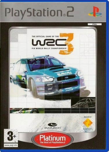 WRC 3: The Official Game Of The Fia World Rally Championship (Platinum) - Playstation 2 Games