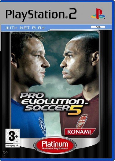 Pro Evolution Soccer 5 (Platinum) - Playstation 2 Games