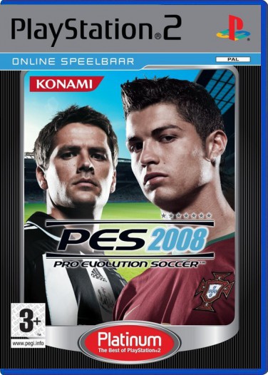 Pro Evolution Soccer 2008 (Platinum) - Playstation 2 Games