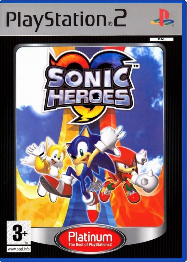 Sonic Heroes (Platinum) - Playstation 2 Games