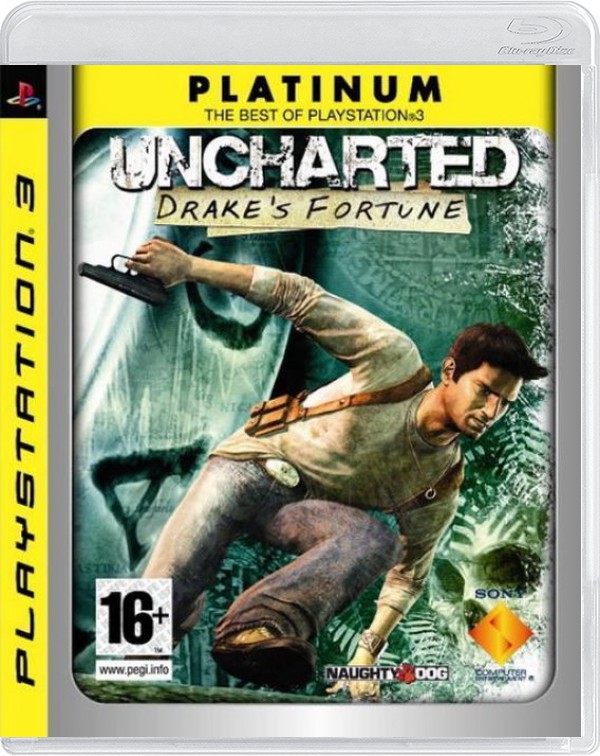 Uncharted: Drake's Fortune (Platinum) - Playstation 3 Games