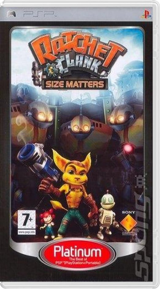 Ratchet & Clank: Size Matters (Platinum) - Playstation Portable Games