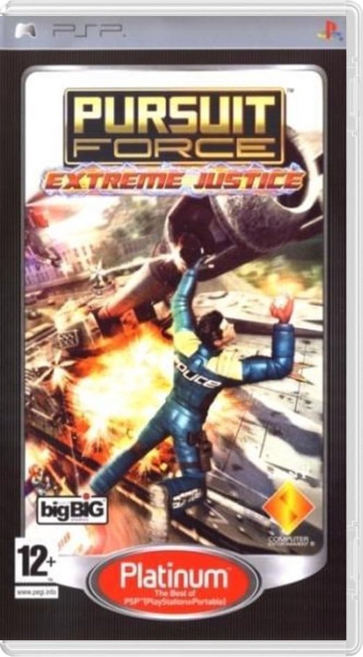 Pursuit Force: Extreme Justice (Platinum) - Playstation Portable Games