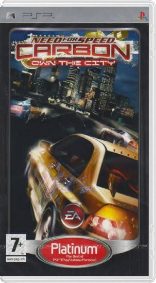 Need for Speed: Carbon - Own the City (Platinum) - Playstation Portable Games