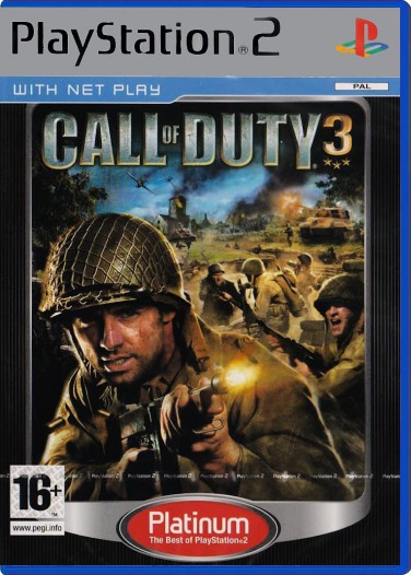 Call of Duty 3 (Platinum) - Playstation 2 Games
