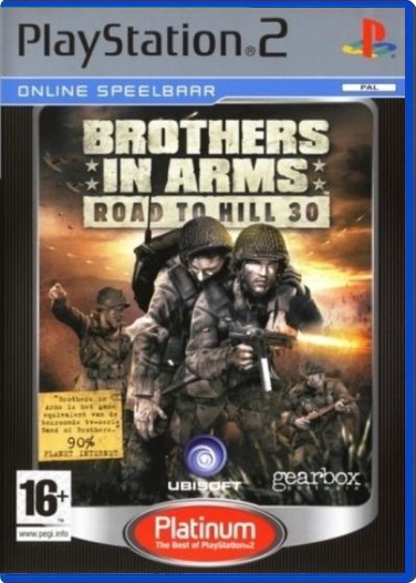 Brothers in Arms: Road to Hill 30 (Platinum) - Playstation 2 Games