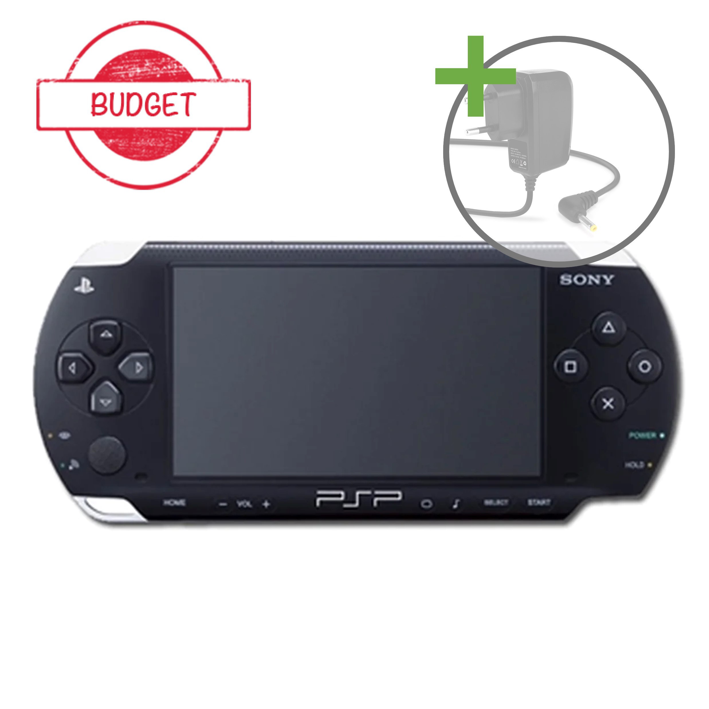 Playstation Portable PSP 1000 - Zwart - Budget Kopen | Playstation Portable Hardware