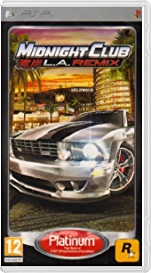 Midnight Club L.A. Remix (Platinum) - Playstation Portable Games