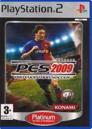 Pro Evolution Soccer 2009 (Platinum) - Playstation 2 Games