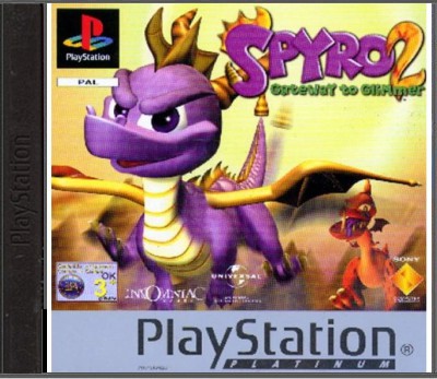 Spyro 2 Gateway to Glimmer (Platinum) Kopen | Playstation 1 Games