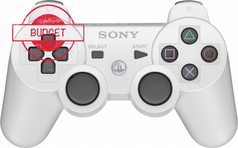 Sony Dual Shock Playstation 3 Controller - White - Budget | levelseven