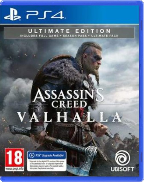 Assassin's Creed Valhalla (Ultimate Edition) - Playstation 4 Games