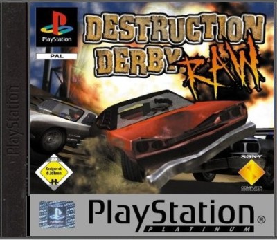 Destruction Derby Raw - Platinum - Playstation 1 Games