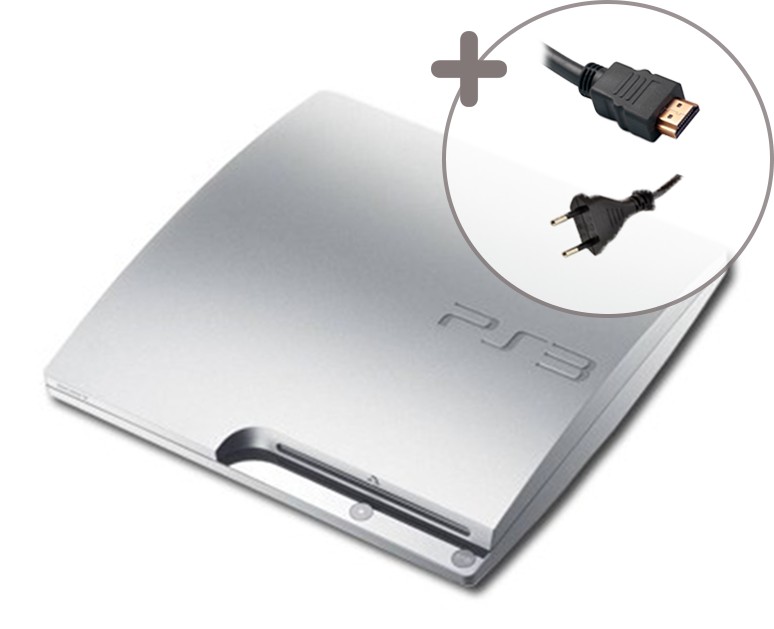 Sony PlayStation 3 Slim Silver Console - 320GB - Playstation 3 Hardware