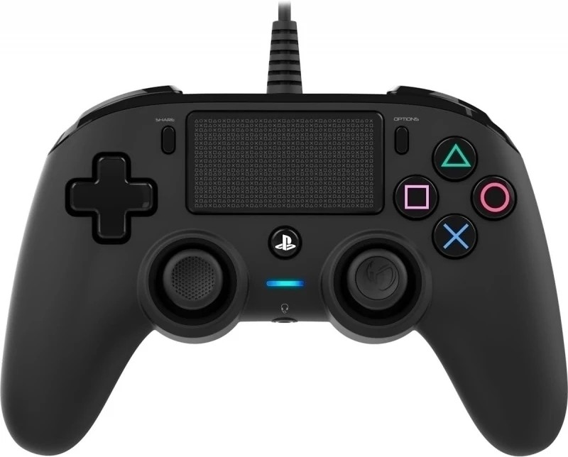 Nacon Compact Controller Wired - Zwart - Playstation 4 Hardware