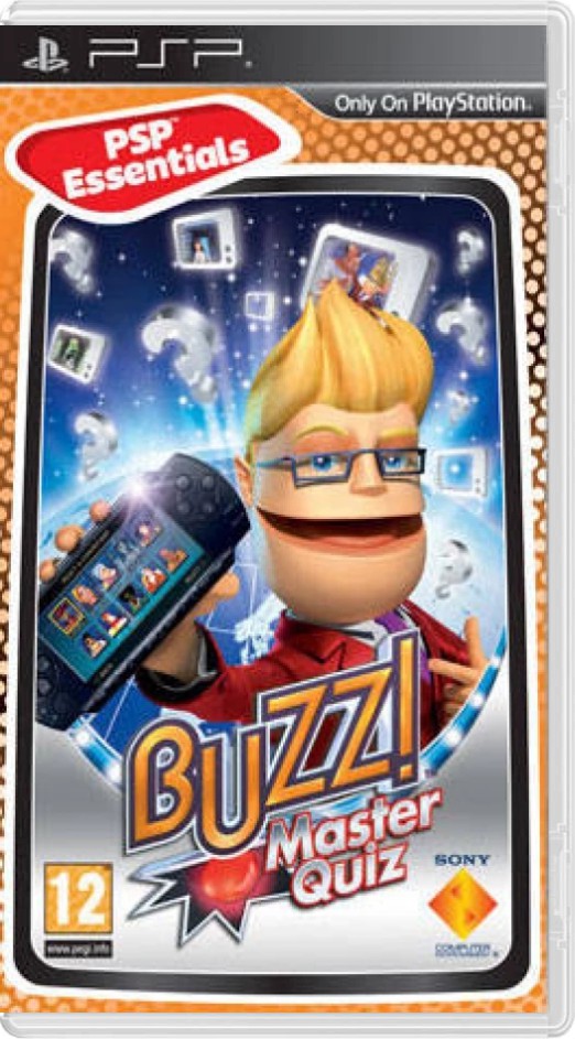 Buzz!: Master Quiz (Essentials) - Playstation Portable Games
