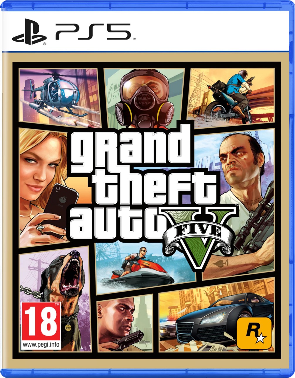Grand Theft Auto V - Playstation 5 Games