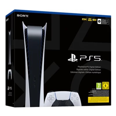 Sony PlayStation 5 Digital Starter Pack (825GB) - Wit [Complete] - Playstation 5 Hardware