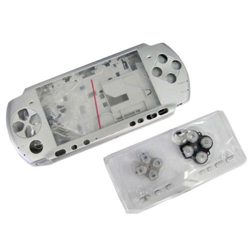 PSP 3000 shell - Silver - Playstation Portable Hardware