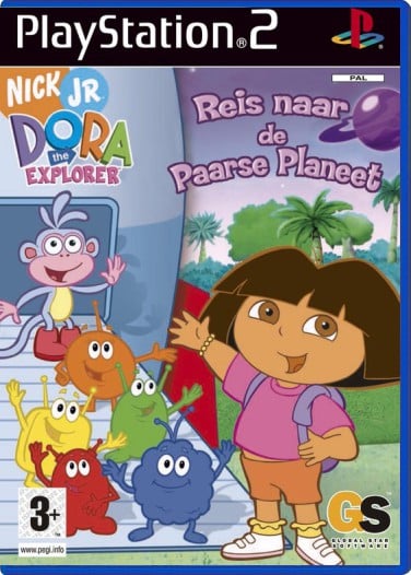 Dora the Explorer - Reis naar de Paarse Planeet - Playstation 2 Games