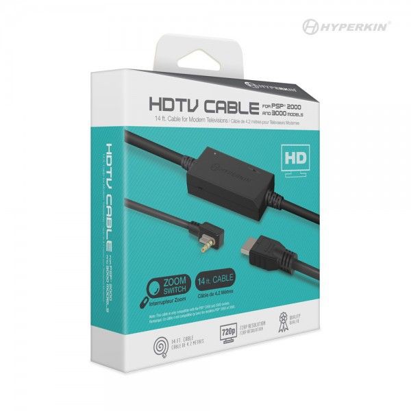 HDTV HDMI Kabel voor de PSP 2000 en PSP 3000 - Playstation Portable Hardware