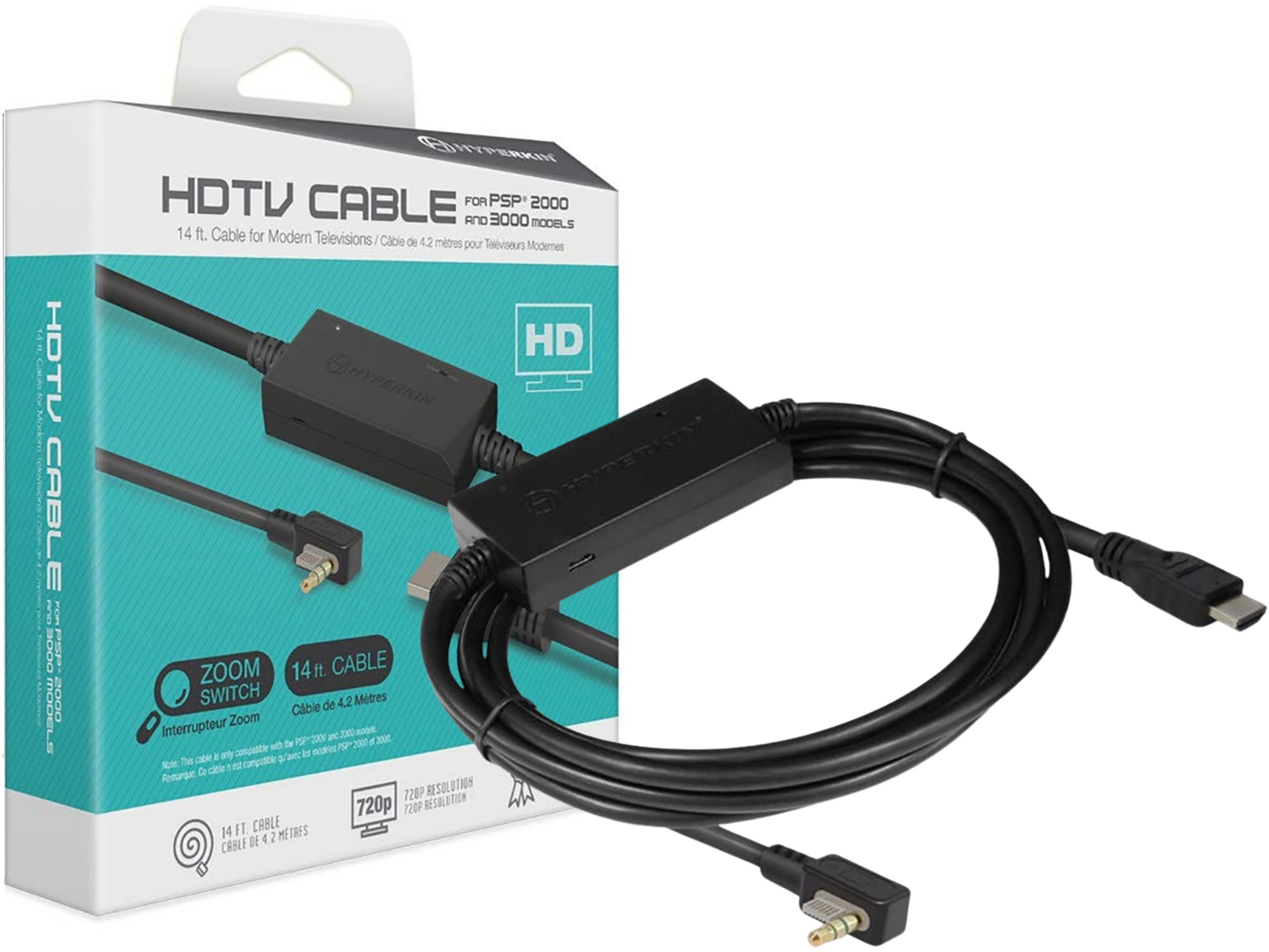 HDTV HDMI Kabel voor de PSP 2000 en PSP 3000 - Playstation Portable Hardware