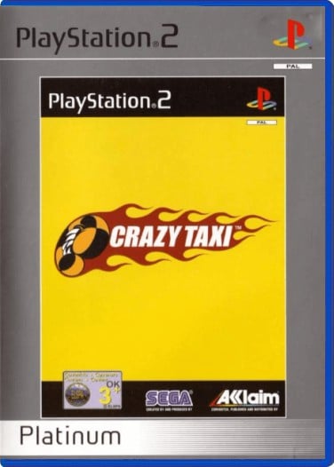 Crazy Taxi (Platinum) - Playstation 2 Games