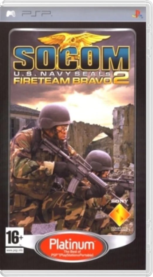 SOCOM: U.S. Navy SEALs Fireteam Bravo 2 (Platinum) - Playstation Portable Games