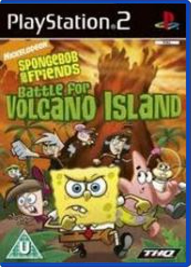 Spongebob and Friends: Battle for Volcano Island - Playstation 2 Games