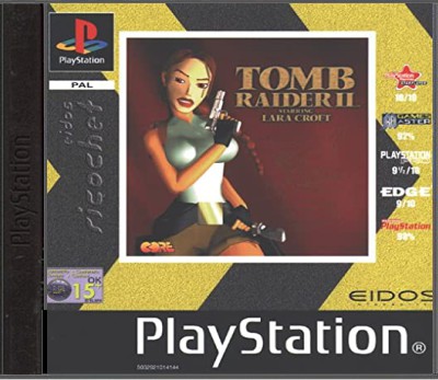 Tomb Raider II (Eidos Ricochet Artwork) - Playstation 1 Games
