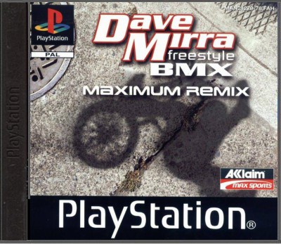Dave Mirra Freestyle BMX Maximum Remix - Playstation 1 Games