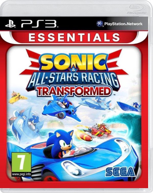 Sonic & All-Stars Racing Transformed (Essentials) - Playstation 3 Games