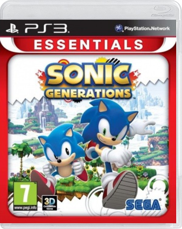 Sonic Generations (Essentials) - Playstation 3 Games