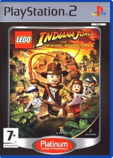 Lego Indiana Jones: The Original Adventures (Platinum) - Playstation 2 Games