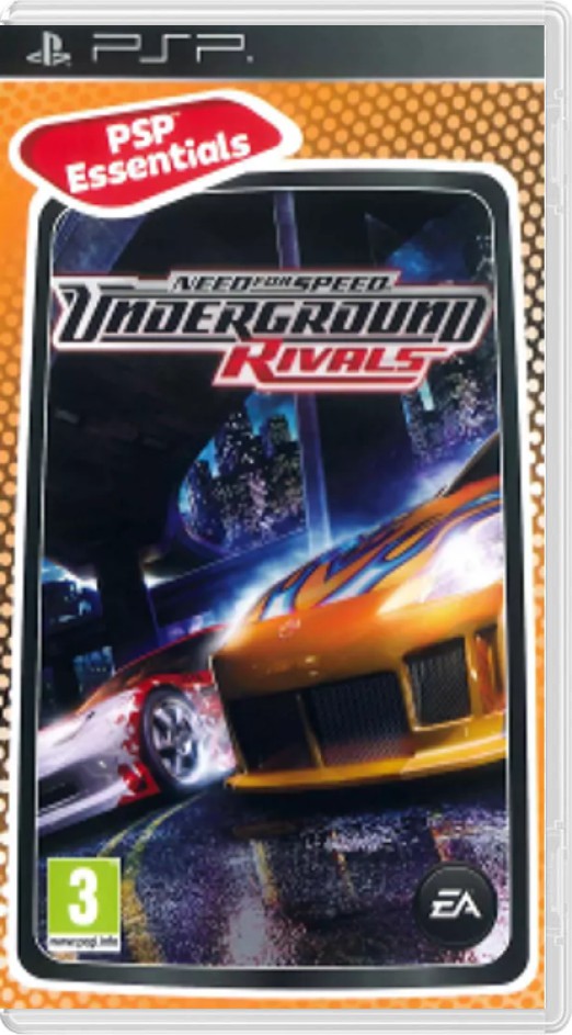 Need For Speed: Underground - Rivals (Essentials) - Playstation Portable Games