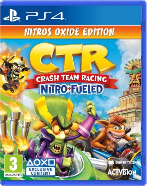 CTR Crash Team Racing Nitro Fueled - Nitrox Oxide Edition - Playstation 4 Games