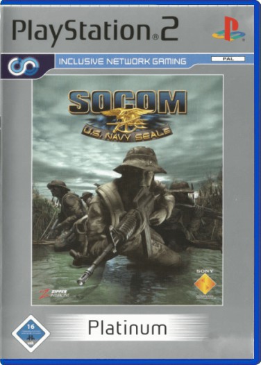 SOCOM II: U.S. Navy SEALs (Platinum) - Playstation 2 Games