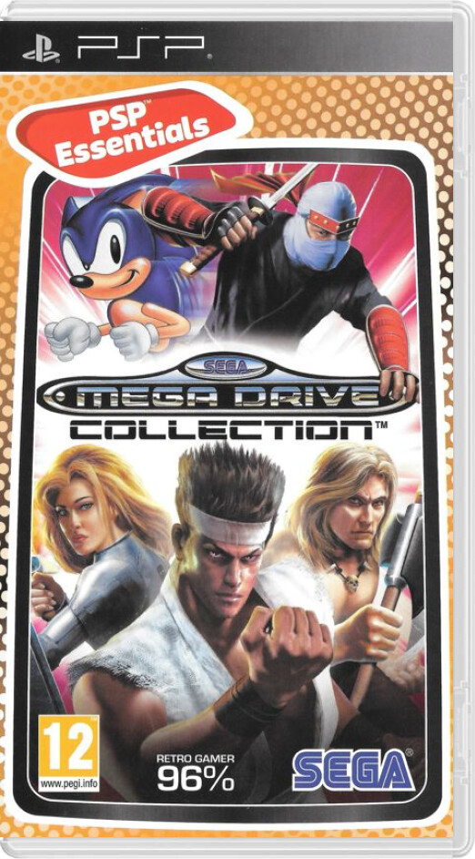 Sega Mega Drive Collection (Essentials) - Playstation Portable Games