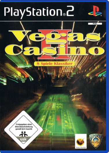 Vegas Casino II (German) - Playstation 2 Games