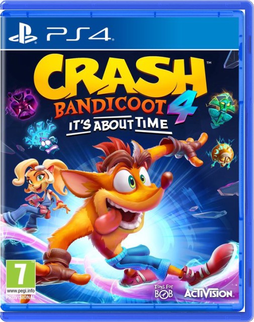 Crash Bandicoot 4 It's Bout Time - Playstation 4 Games