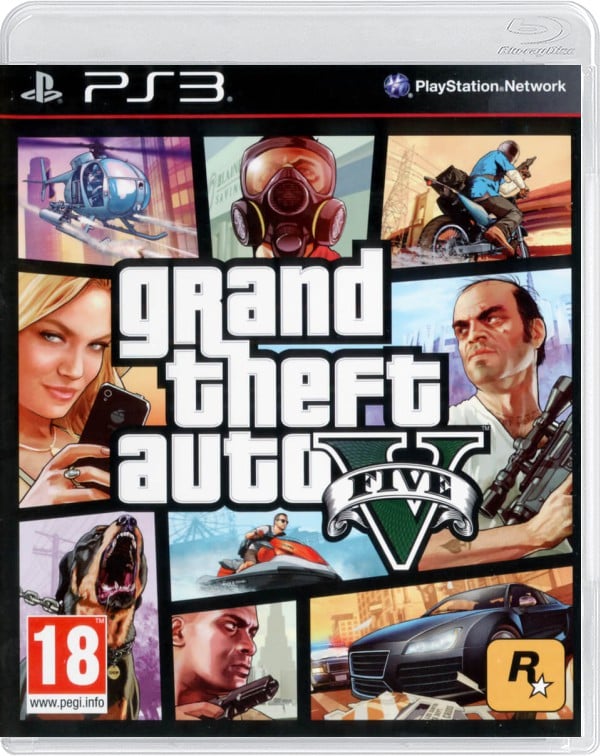 Grand Theft Auto V (German) - Playstation 3 Games