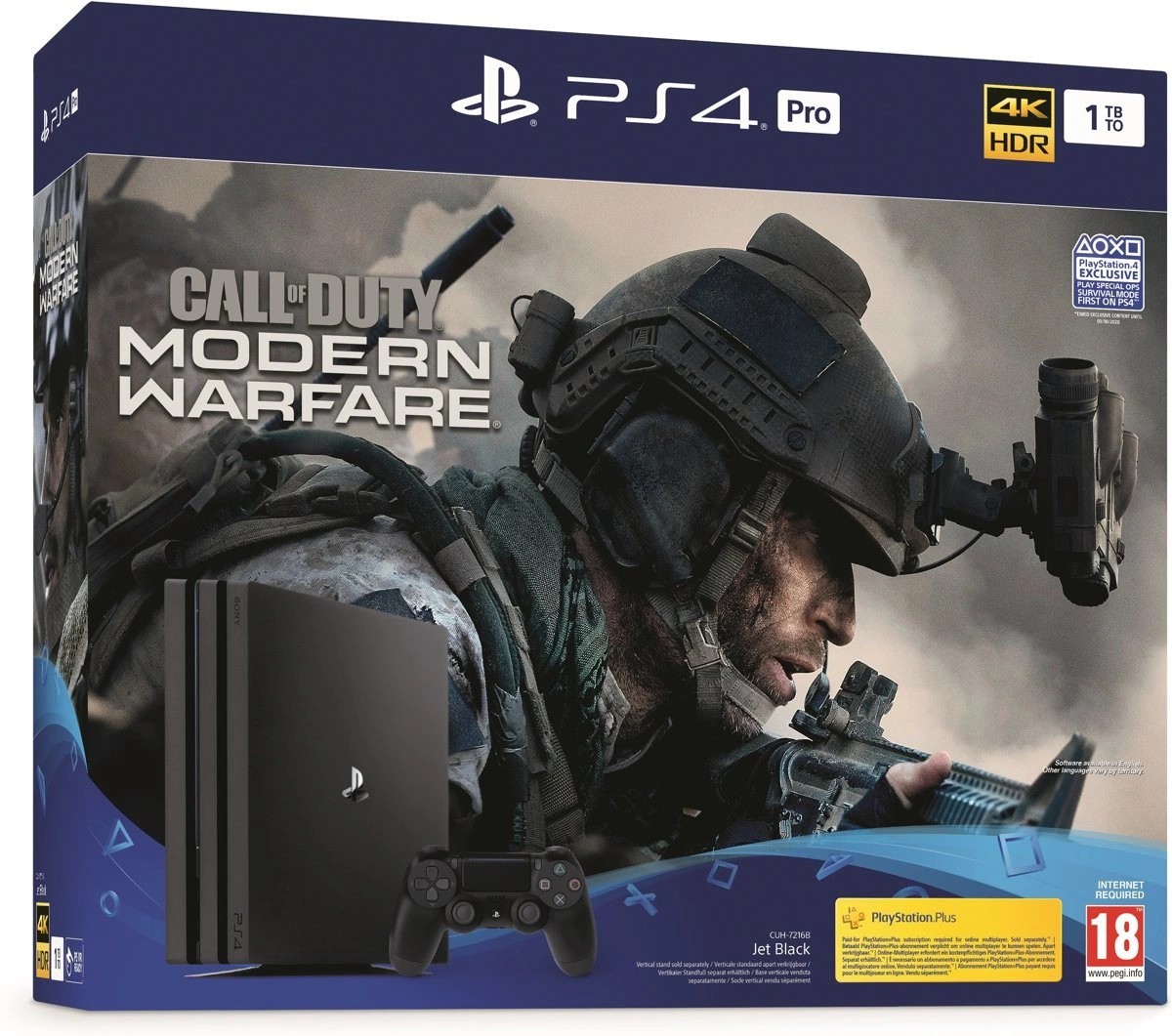 Playstation 4 Console Pro - 1TB - Call Of Duty Modern Warfare Edition [Complete] Kopen | Playstation 4 Hardware