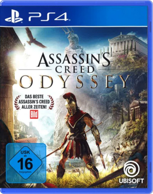 Assassins Creed Odyssey (German Artwork) Kopen | Playstation 4 Games