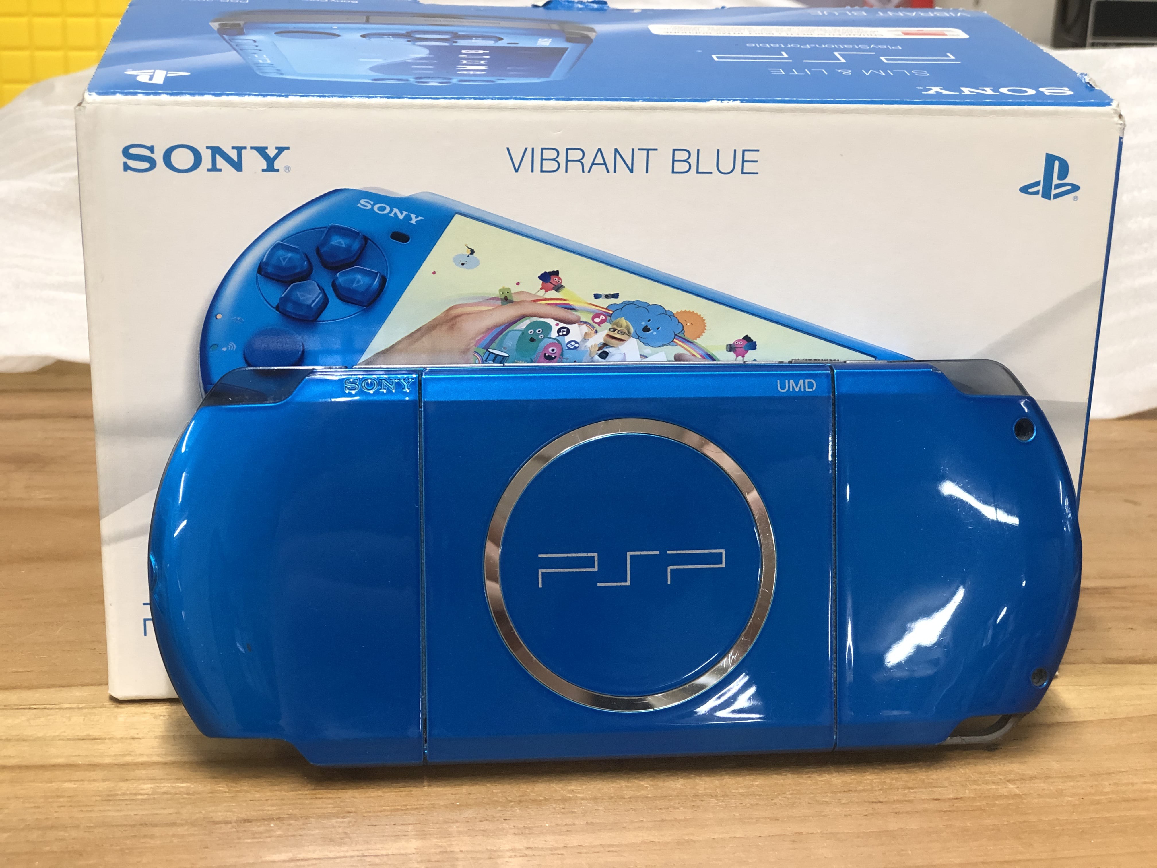 Playstation Portable Slim & Lite PSP 3000 - Vibrant Blue [Complete] - Playstation Portable Hardware - 2
