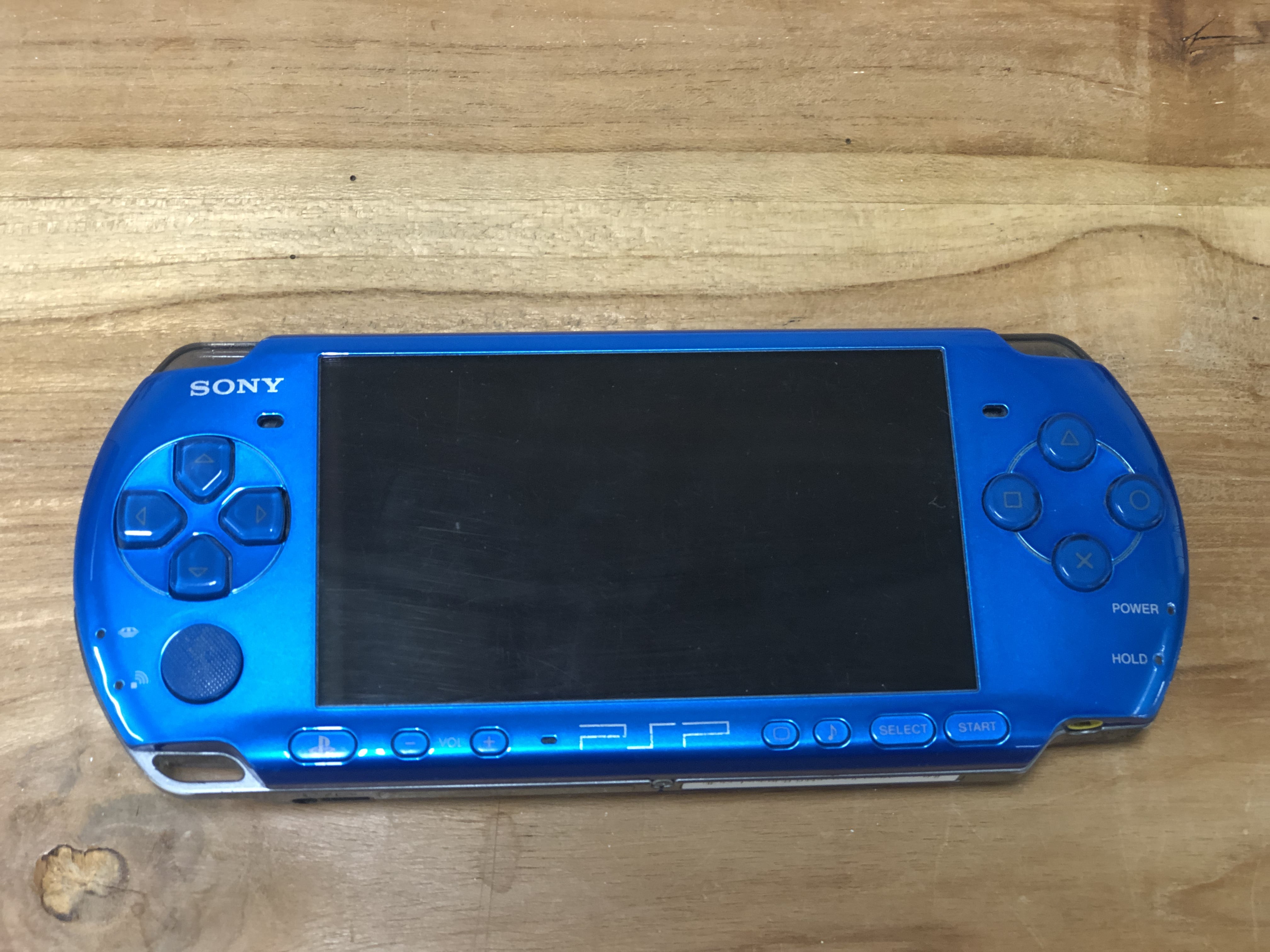 Playstation Portable Slim & Lite PSP 3000 - Vibrant Blue [Complete] - Playstation Portable Hardware - 4