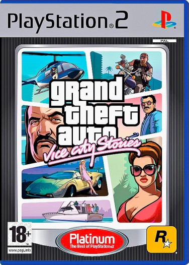 Grand Theft Auto: Vice City Stories (Platinum) - Playstation 2 Games