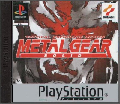Metal Gear Solid (Platinum) - Playstation 1 Games