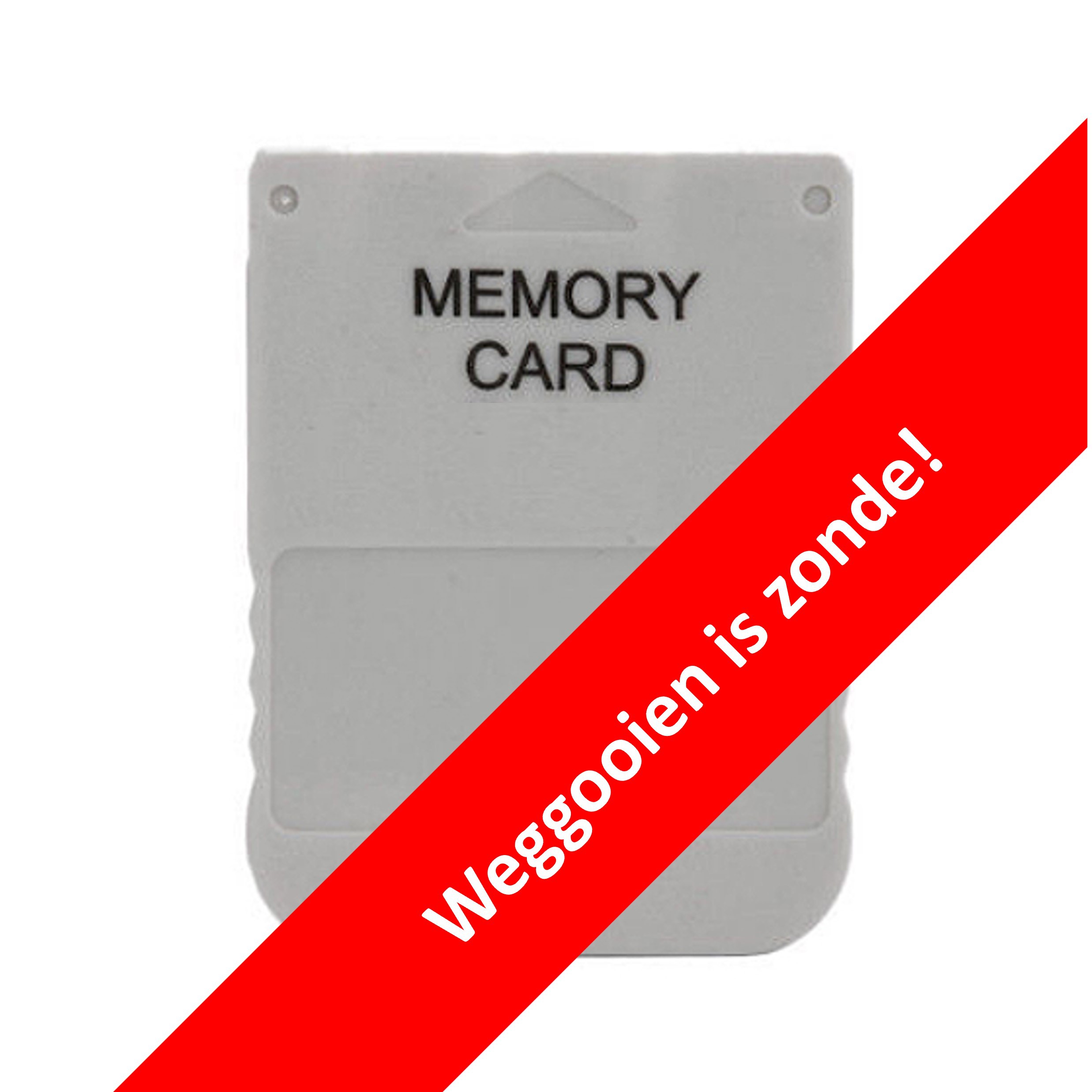 Nieuwe Playstation 1 Memory Card (0.5MB - 6 BLOCKS)